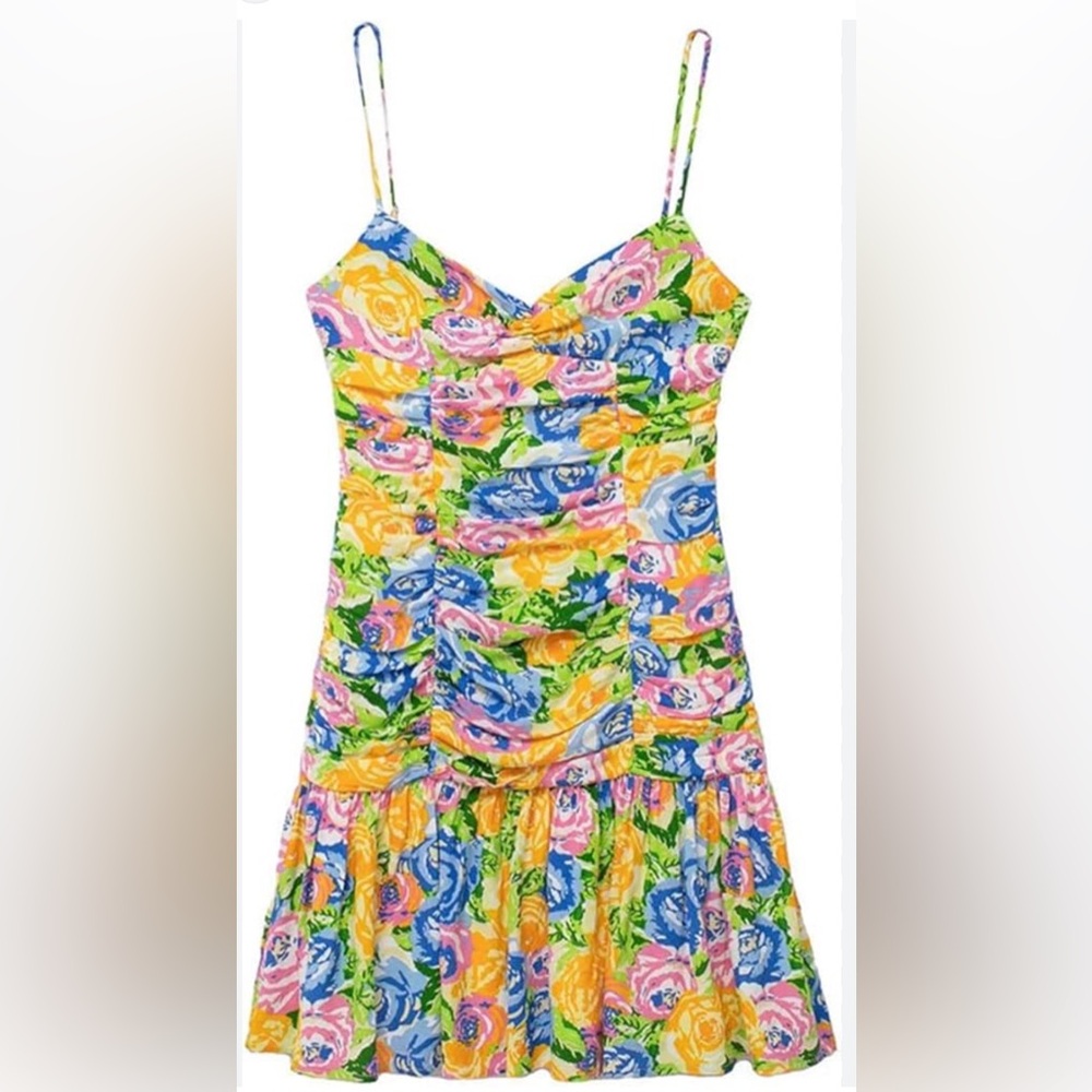 NWOT Floral Zara Dress